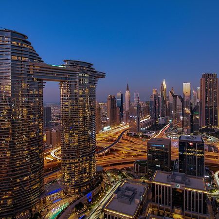 First Class 3Br With Full Dubai Skyline & Sea View Apartment Exterior foto