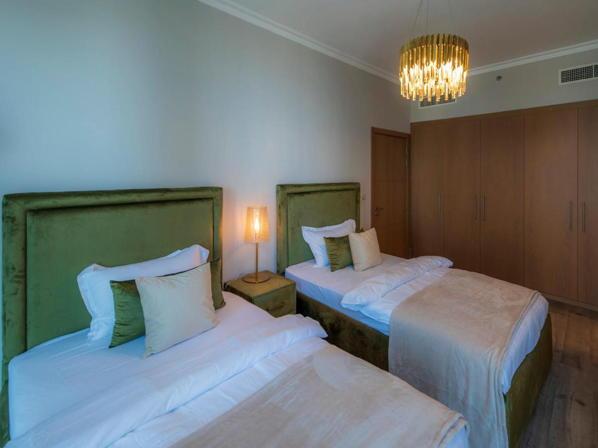 First Class 3Br With Full Dubai Skyline & Sea View Apartment Exterior foto