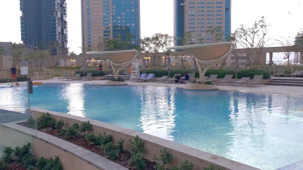 First Class 3Br With Full Dubai Skyline & Sea View Apartment Exterior foto