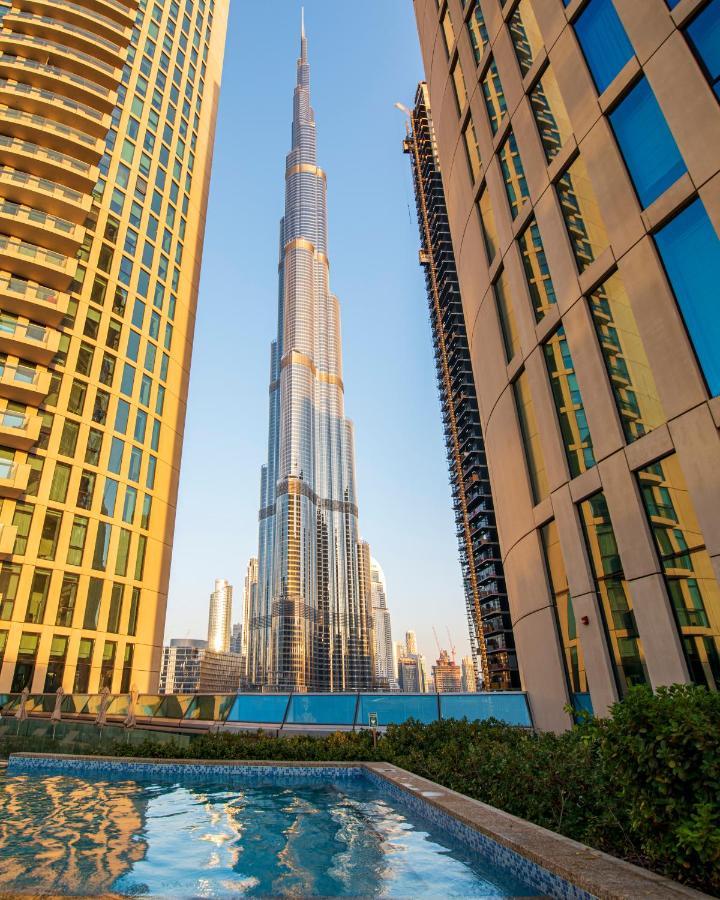 First Class 3Br With Full Dubai Skyline & Sea View Apartment Exterior foto